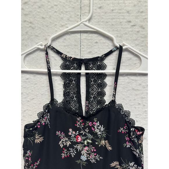 Rare Editions Women Mini Tank Dress Black Emo Whimsygoth Festival 14 Vintage - Picture 4 of 11